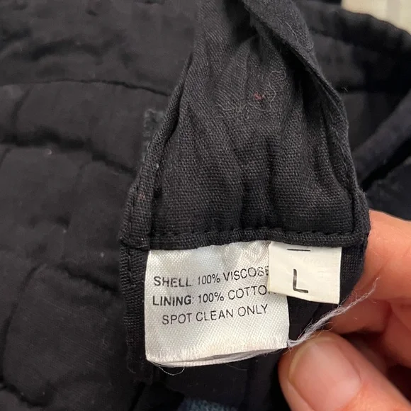 Black Halter Top with Silver Coin Embellishments Tribal Bellydance Large - Picture 10 of 13